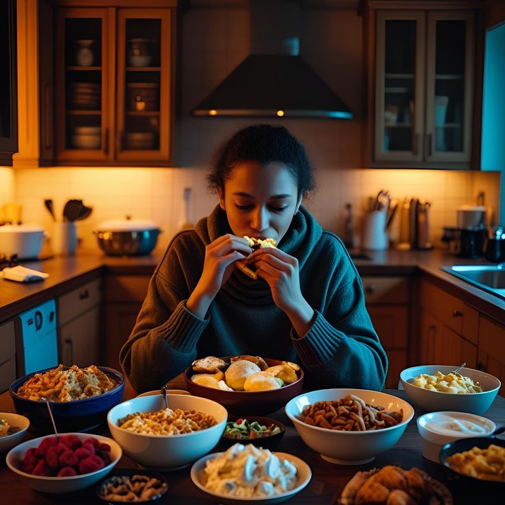 Soft cyan gradient with abstract natural shapes